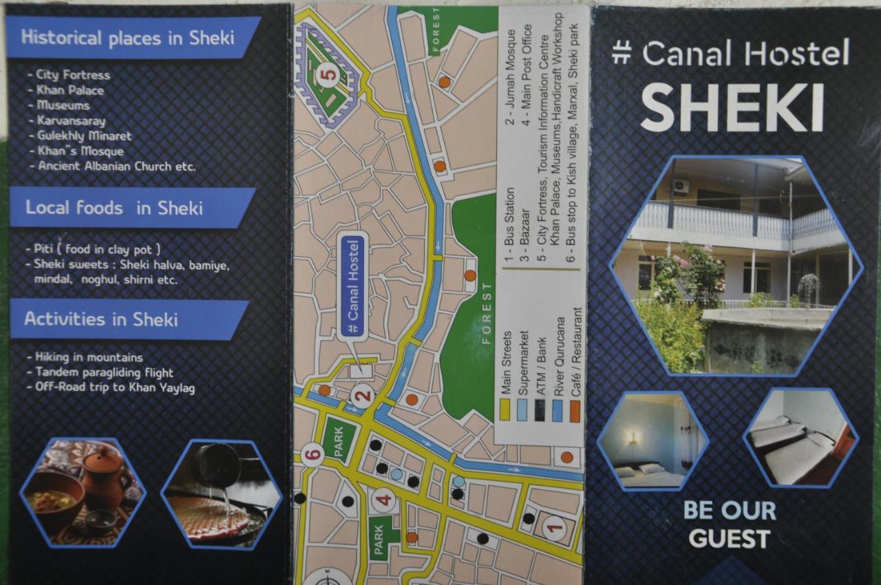 Canal Hostel Şǝki Exterior foto